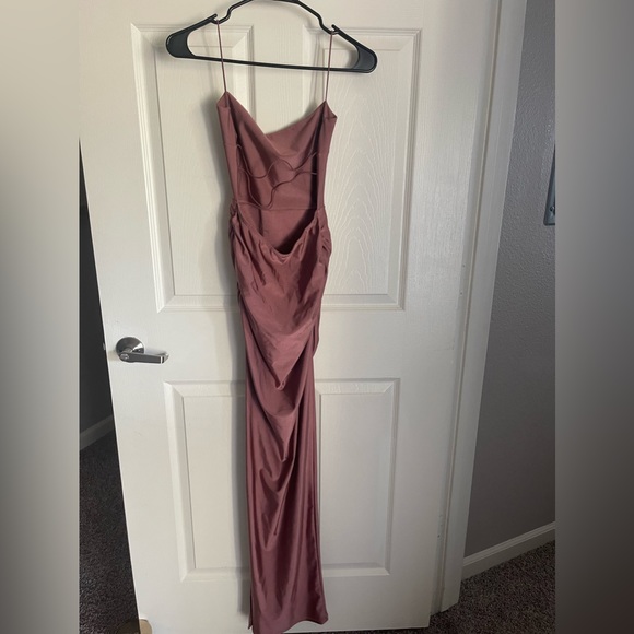 Long Purple Dress - Picture 2 of 4